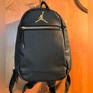 Black Jordan Small Backpack